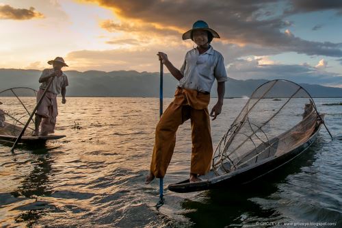 Le lac Inle